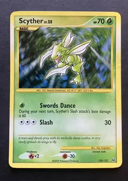 Scyther 130/127 Secret Rare Platinum Set Pokemon TCG MP - Image 2