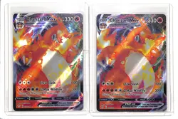 (2) Lot 2020 Pokemon SWSH Darkness Ablaze Charizard VMAX FA #020/189 - Image 1