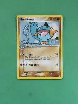 2006 Pokemon Marshstomp Reverse Holo Stamped 38/100 EX Crystal Guardians NRMT - Image 1