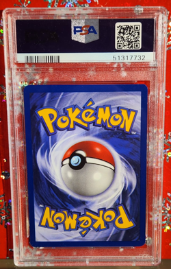1999 POKEMON BASE SET UNLIMITED E3 STAMP-YELLOW CHEEKS #58 PIKACHU PSA 9 - Image 2