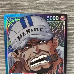 One Piece TCG Sakazuki Alt Art Leader OP05-041 Awakening of the New Era - Image 2
