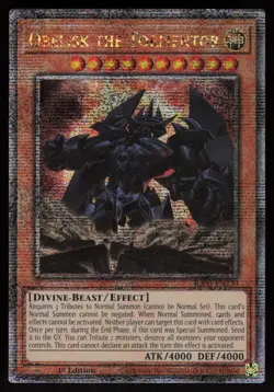 Obelisk the Tormentor RA03-EN230 QCR 1st Edition Yu-Gi-Oh - Image 1