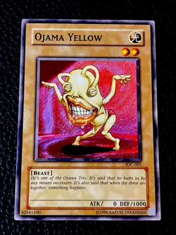 Ojama Yellow IOC-001 Yugioh Unlimited Edition (New) Original - Image 1