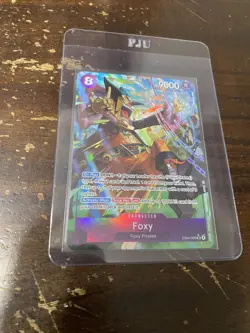 Foxy EB04-036 SR ALT ART The Azure Seas Seven One Piece CCG ENGLISH OP14 VHTF - Image 1