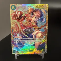 One Piece Monkey.D.Luffy (OP13-118) SEC Carrying On His Will OP13 NM ENG - Image 2