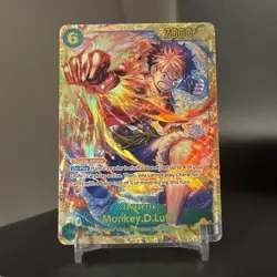 One Piece Monkey.D.Luffy (OP13-118) SEC Carrying On His Will OP13 NM ENG - Image 3