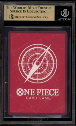 One Piece CCG Monkey.D.Luffy BVB X One Piece Collaboration Promo ST13-003 BGS 10 - Image 2