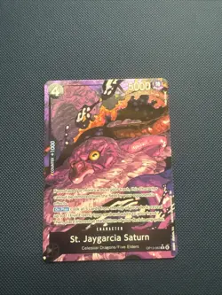 One Piece TCG St. Jaygarcia Saturn (Alternate Art) OP13-083 Carrying On His Will - Image 1