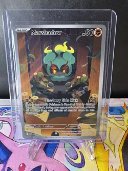Pokemon TCG: Marshadow 146/132 IR Mega Evolution Illustration Rare Holo NM - Image 2