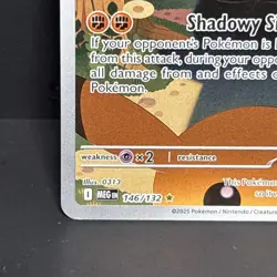 Pokemon TCG Mega Evolution Marshadow 146/132 IR Illustration Rare NM Near Mint - Image 4