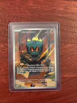 Pokemon TCG Mega Evolution Marshadow 146/132 IR Illustration Rare NM Near Mint - Image 1