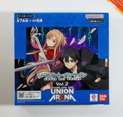 Union Arena Sword Art Online Vol.2 EX08BT Booster Box Sealed 2024 Japanese - Image 1