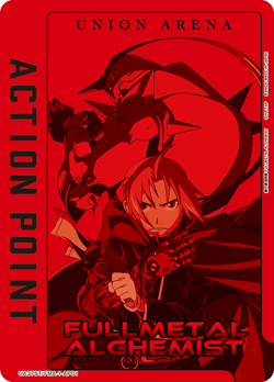 UNION ARENA UA37ST/FMA-1-AP01 Action Point Card AP Fullmetal Alchemist - Image 1