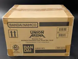 Union Arena Bleach Thousand Year Blood War Vol 2 English Booster Box Case Sealed - Image 1