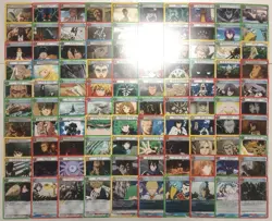 Lot of 100 UNION ARENA One-Punch Man, Shangri-La Frontier, Attack on Titan Set - Image 1
