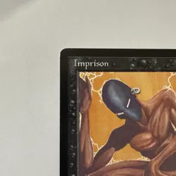 Imprison - Legends - Rare - MtG - Disavowed/banned, Lightly Played - See Pics - Image 2