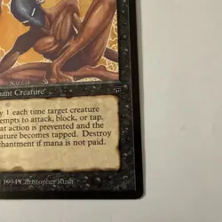 Imprison - Legends - Rare - MtG - Disavowed/banned, Lightly Played - See Pics - Image 5