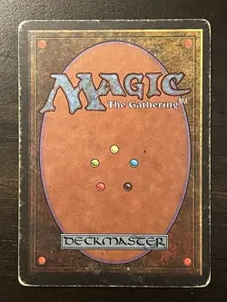 MTG Crusade Revised Edition Regular Rare - BANNED card Heavy Play - Image 2