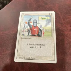 MTG Crusade Revised Edition Regular Rare - Beautiful Condition - Image 1