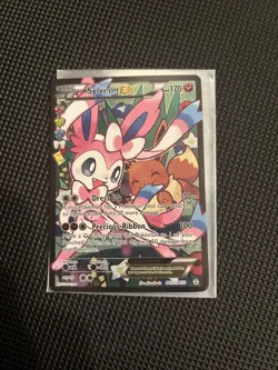 Sylveon EX RC32 from the Radiant Collection Pokemon card - Image 1