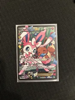 Sylveon EX RC32 from the Radiant Collection Pokemon card - Image 2