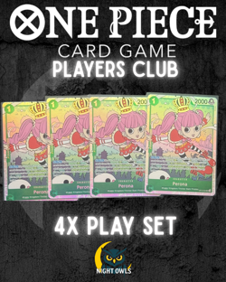 One Piece TCG | 4x Playset Perona SR Legacy of the Master OP12-034 | NM ENG - Image 1