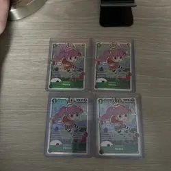 4x One Piece TCG Legacy Of The Master Perona OP12-034 SR Playset English NM - Image 1