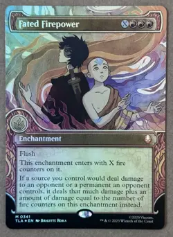 Fated Firepower (Showcase) Avatar: The Last Airbender Foil - Image 1