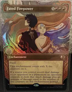 Magic: The Gathering Fated Firepower (Showcase) Avatar: The Last Airbender Foil - Image 1