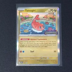 Tatsugiri SVP118 Twilight Masquerade Prerelease Promo Holo Rare Pokemon Card - Image 1