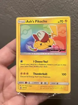 Pokemon Ash's Pikachu - SM108 - Promo Choose You Movie Card SEALED - Image 3