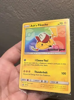 Pokemon Ash's Pikachu - SM108 - Promo Choose You Movie Card SEALED - Image 5