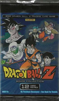 Dragon Ball Z Movie Collection Panini TCG Game Booster 12 Card Pack DBZ x1 - Image 1