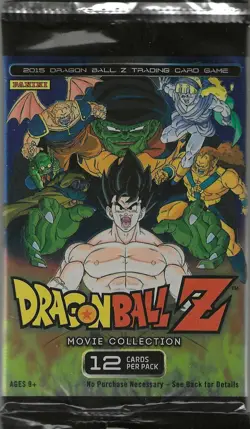 Dragon Ball Z Movie Collection Panini TCG Game Booster 12 Card Pack DBZ x1 - Image 2