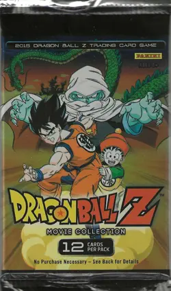 Dragon Ball Z Movie Collection Panini TCG Game Booster 12 Card Pack DBZ x1 - Image 3
