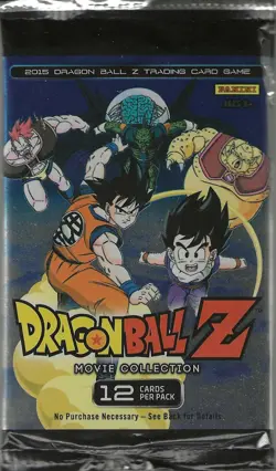 Dragon Ball Z Movie Collection Panini TCG Game Booster 12 Card Pack DBZ x1 - Image 4