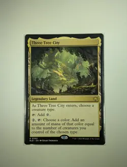 Three Tree City Bloomburrow Magic: The Gathering Card, NM-Mint - Image 1