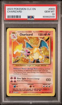 2023 Pokemon CLC-Trading Card Game Classic Charizard #003 PSA 10 - Image 1