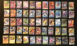 Pokemon 55 Card Lot Sword And Shield Era V Cards Pack Fresh Fill Your Binders - Image 1