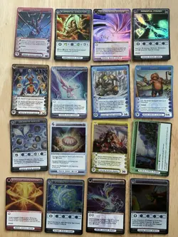 Chaotic Cards Lot of 16 FOIL Supers And Rares - Image 1