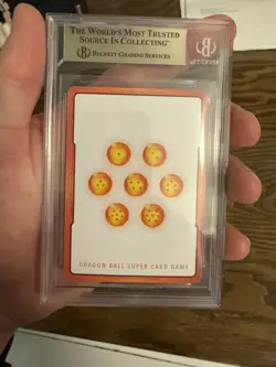 BGS 10 Son Gohan Dragon Ball Super Fusion World Energy Marker #E01-10 Card TCG - Image 2