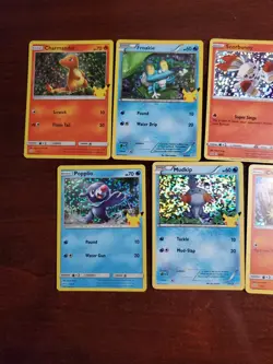 (7) Pokemon 2021 McDonald’s Promo 7 CARD LOT Pokemon Cards - Image 1