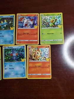 (7) Pokemon 2021 McDonald’s Promo 7 CARD LOT Pokemon Cards - Image 2