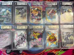 Pokemon 10x Graded Card Log Beckett Lot #56 - Image 1