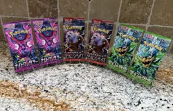 6x Pokemon Booster Pack Lot (Japanese) – Sealed Cards! US Seller | Fast Ship - Image 1