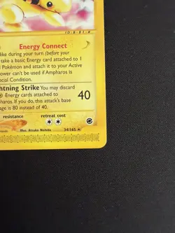 Ampharos 34/165 Pokemon Trading Card Game eCard Expedition Near Mint TCG NM - Image 5