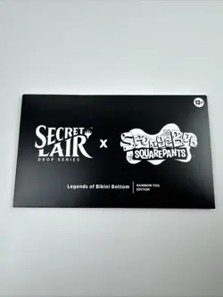 Secret Lair Spongebob Legends of Bikini Bottom Rainbow Foil Edition - Image 1