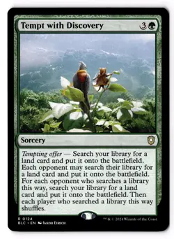 Tempt with Discovery 124 Commander: Bloomburrow NM - Image 1