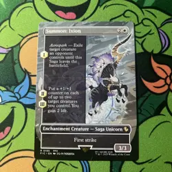 MTG / Summon: Ixion / Borderless / Nm & Never Played - Image 1