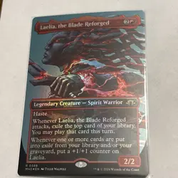 Laelia, the Blade Reforged (Borderless) Modern Horizons 3 Foil - Image 1